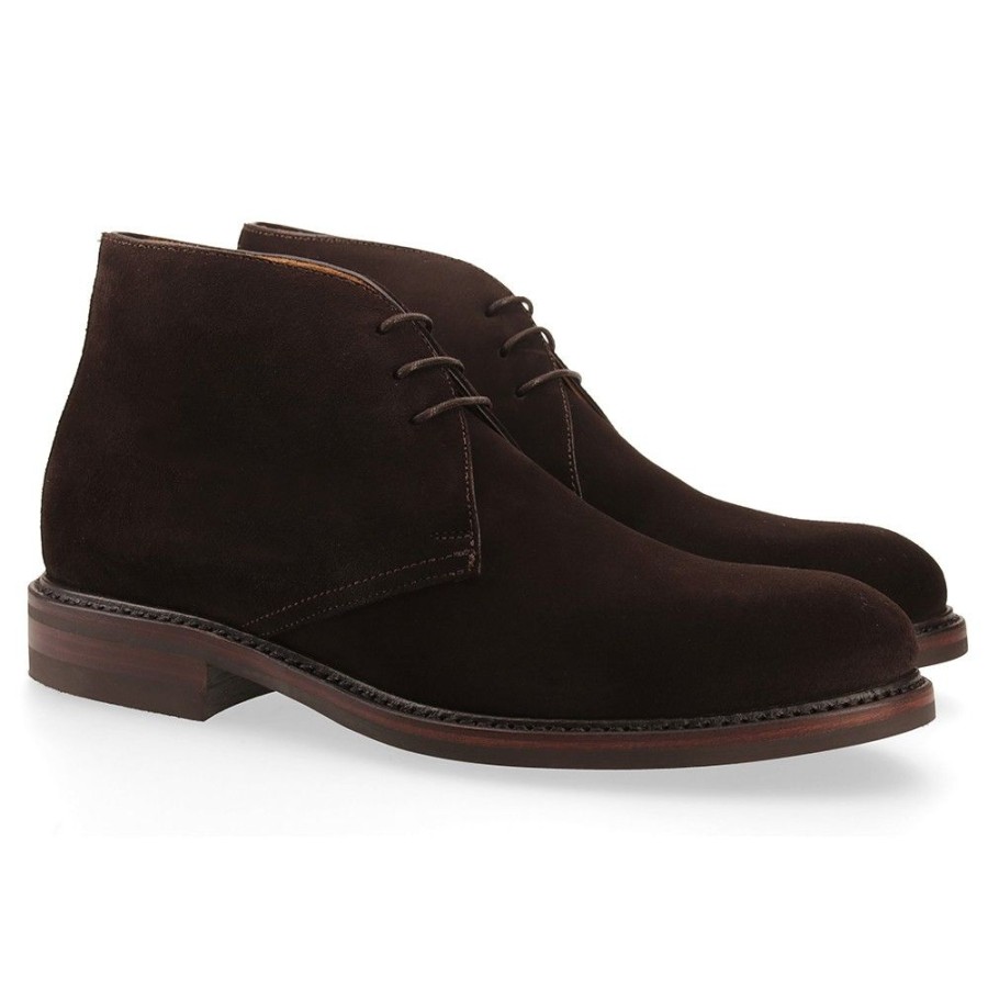 Uomo Berwick 1707 Ankle Boots 320 K4 Superbuck Caffe Scarpeformali